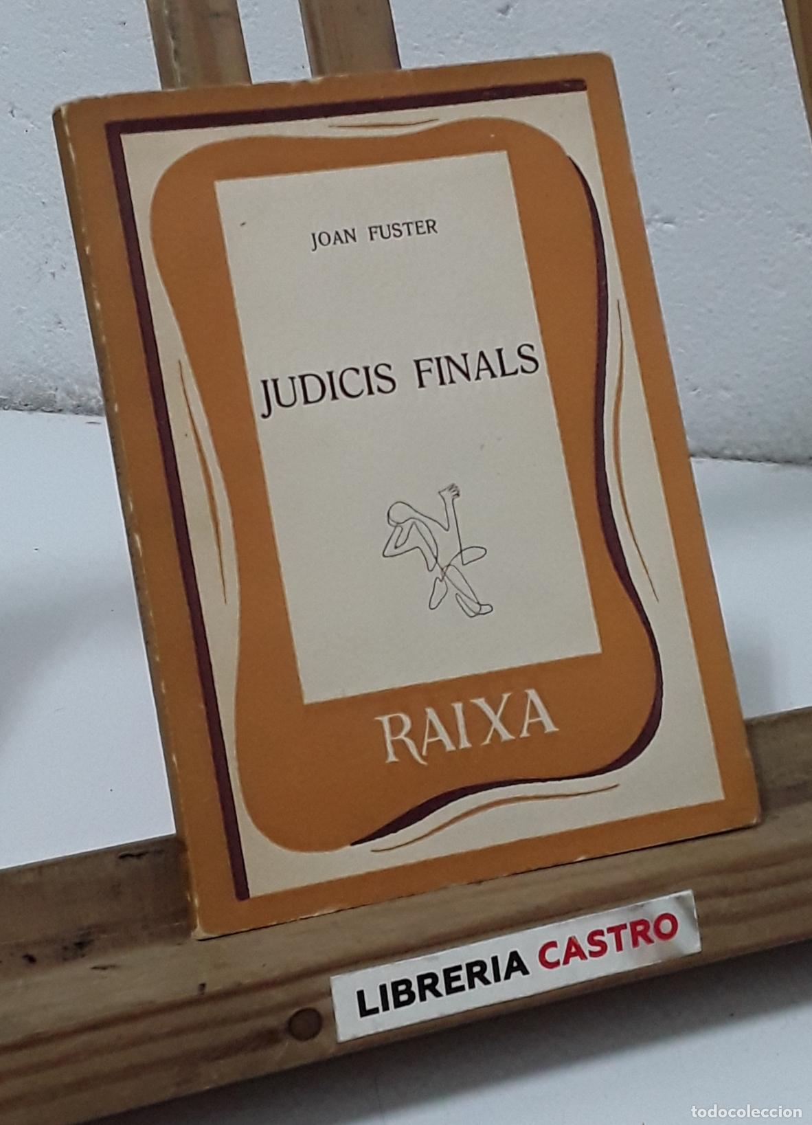 Libros: Judicis finals - Joan Fuster - Foto 1