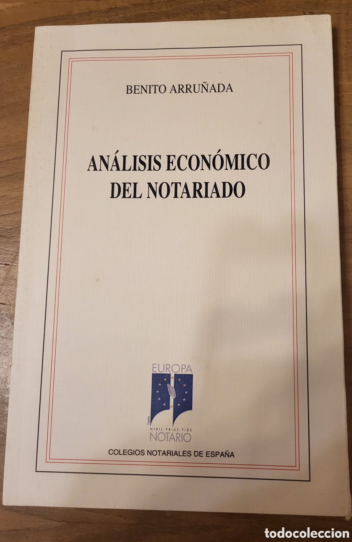 Libros: Analisis economico del notariado/Benito Arru&ntilde;ada - Foto 1