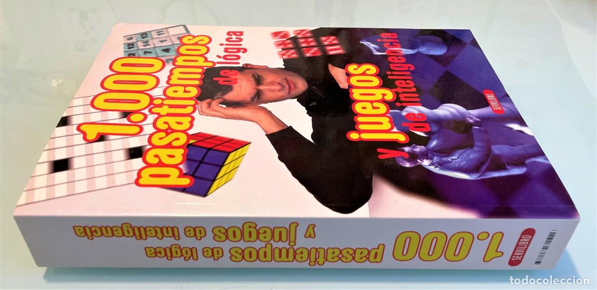 Libros: 1000 PASATIEMPOS DE L&Oacute;GICA y juegos de inteligencia Servilibro - Foto 3