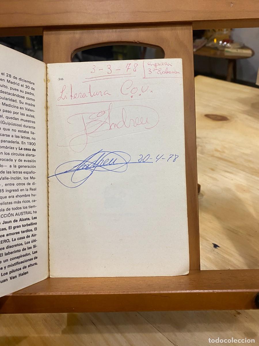 Libros: ZALACAIN EL AVENTURERO - PIO BAROJA - Foto 2