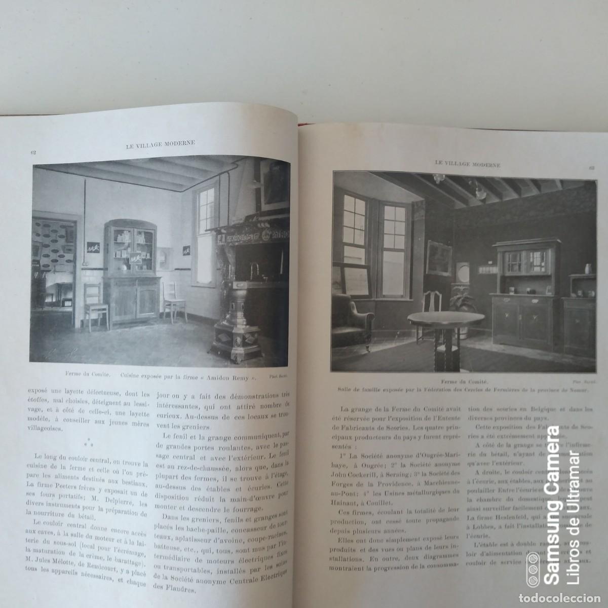 Libros: Le village moderne. Evolution agricole-Esth&eacute;tique rurale. Fermes.- Edifices.- Pavillons.- Jardins. L - Foto 5
