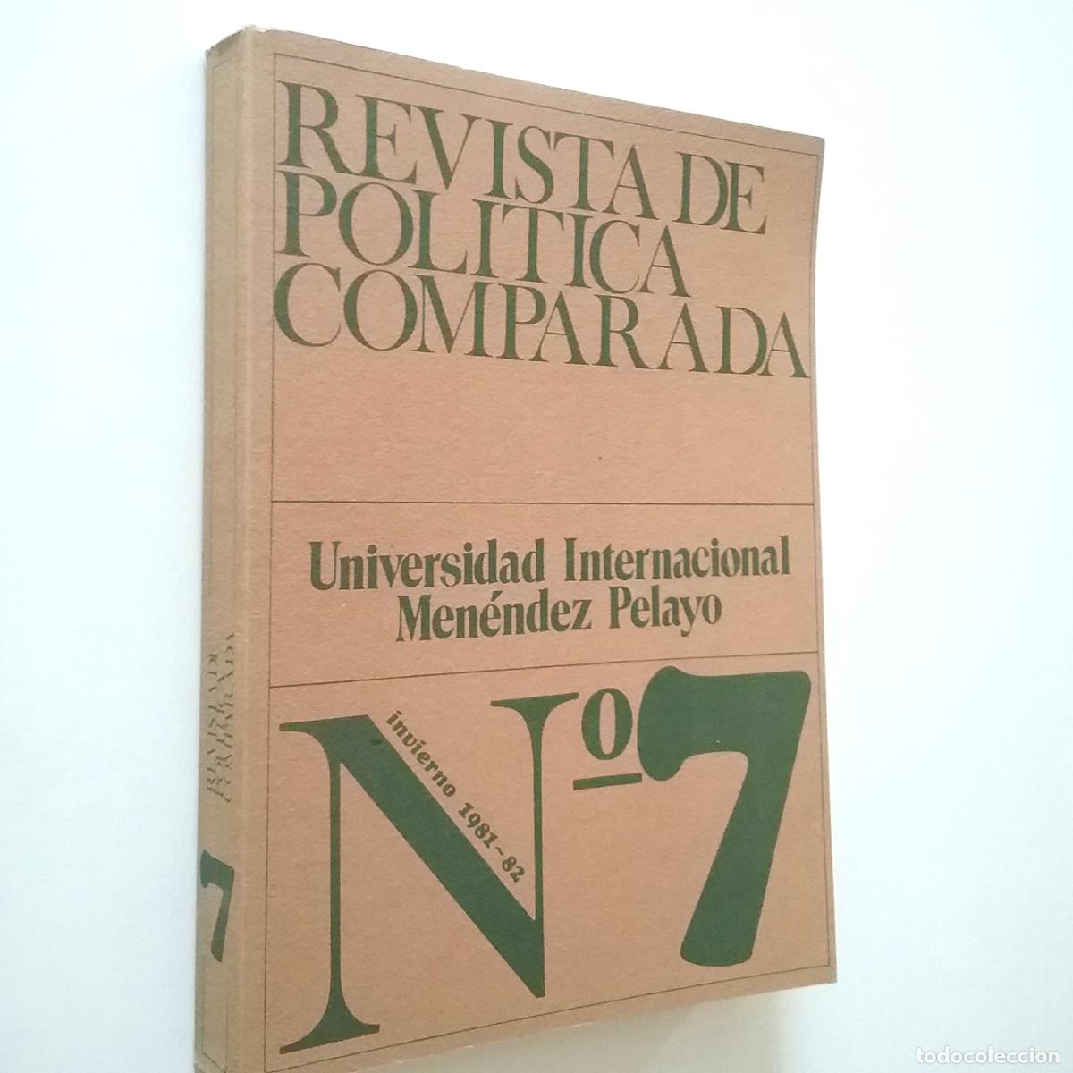 Libri di seconda mano: VV. AA. - Revista de Pol&iacute;tica Comparada, 7