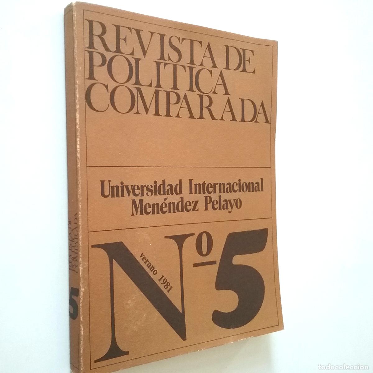 Libri di seconda mano: VV. AA. - Revista de Pol&iacute;tica Comparada, 5