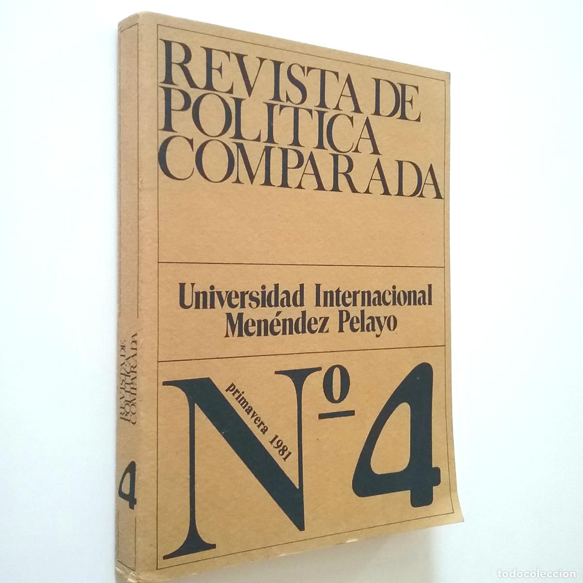 Libri di seconda mano: VV. AA. - Revista de Pol&iacute;tica Comparada, 4