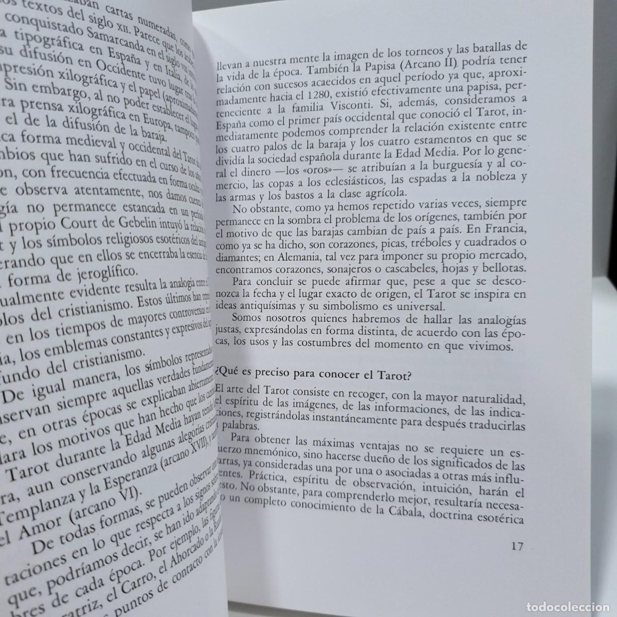 Libros: EL TAROT DE MARSELLA - Luisa Beni - Editorial: De Vecchi - Foto 7