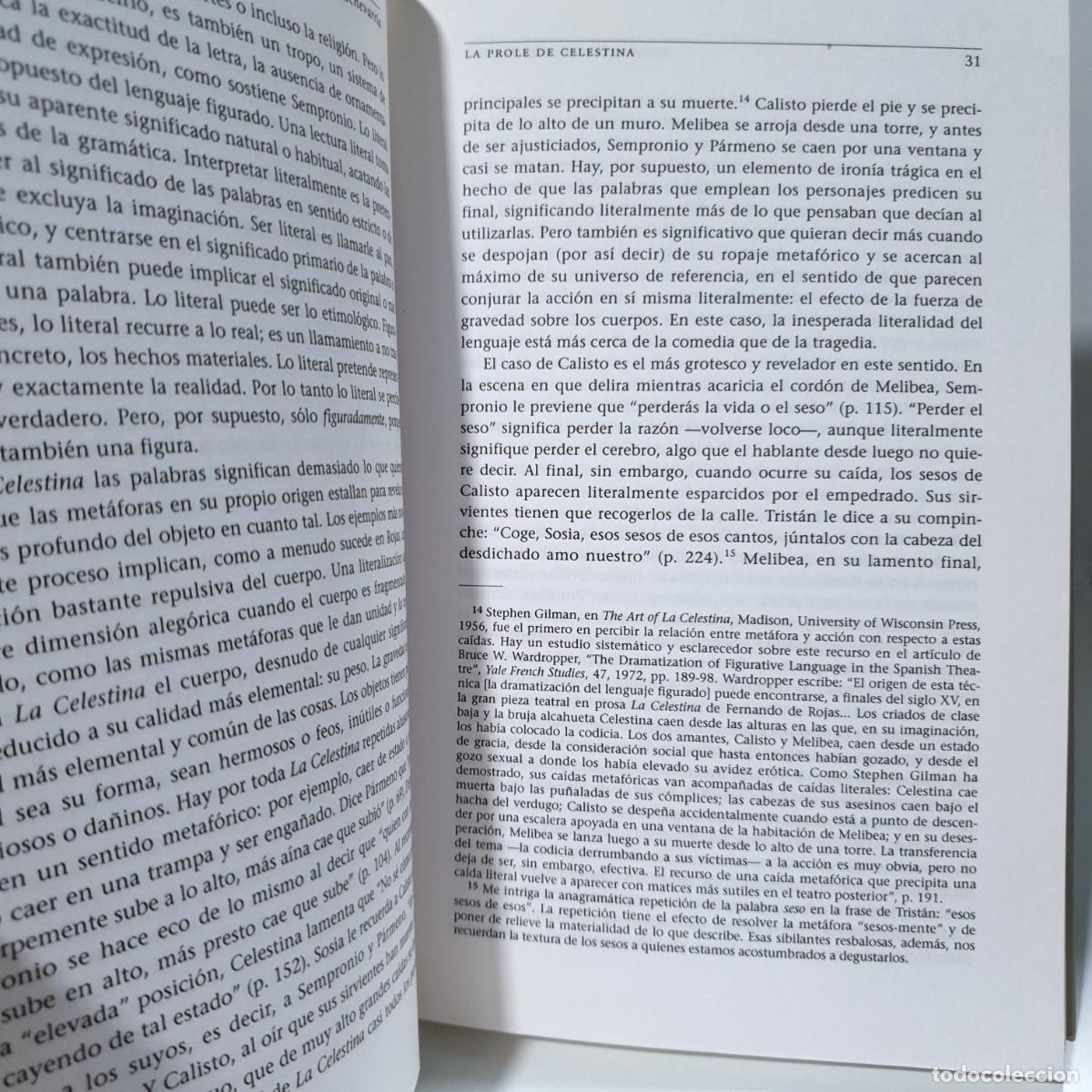 Libros: LA PROLE DE LA CELESTINA - Roberto Gonz&aacute;lez Echeverr&iacute;a - Foto 8
