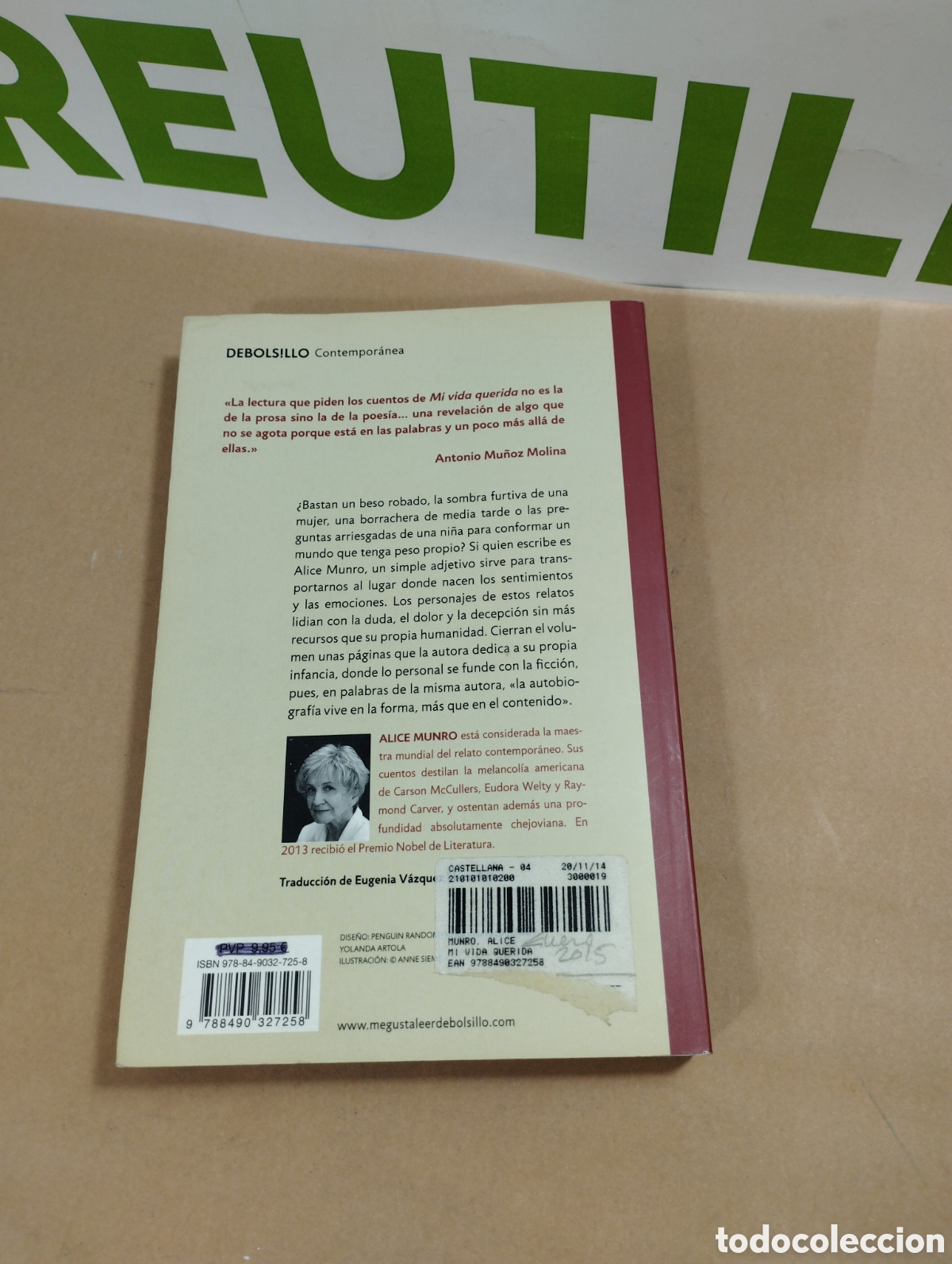 Libros: Alice Munro. Mi vida quer&iacute;da. Debolsillo. - Foto 2