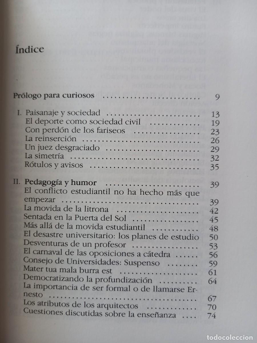 Libros: EL AULA EN EL AIRE - AMANDO DE MIGUEL - ED. EUDEMA - 1987 - Foto 4