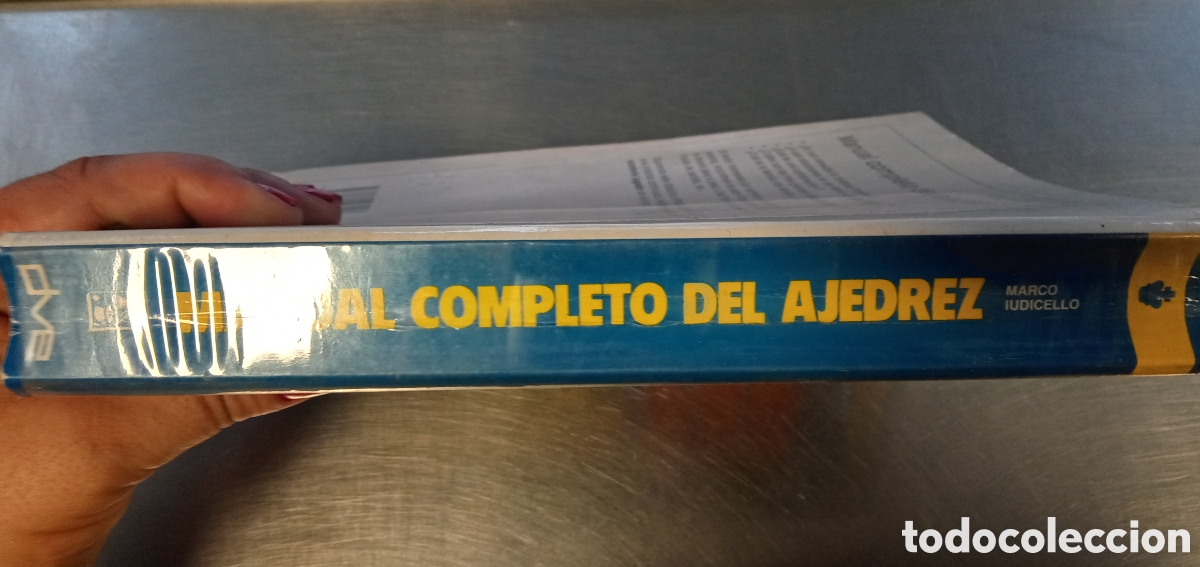 Libros: Manual completo de ajedrez.Marco Iudicello.1991. - Foto 3