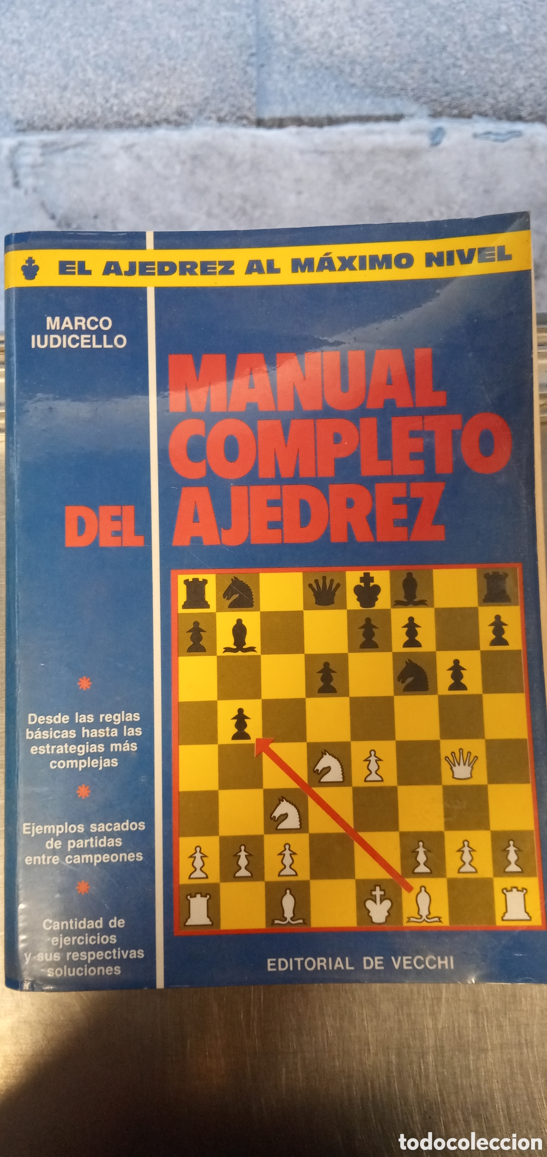 Libros: Manual completo de ajedrez.Marco Iudicello.1991. - Foto 1