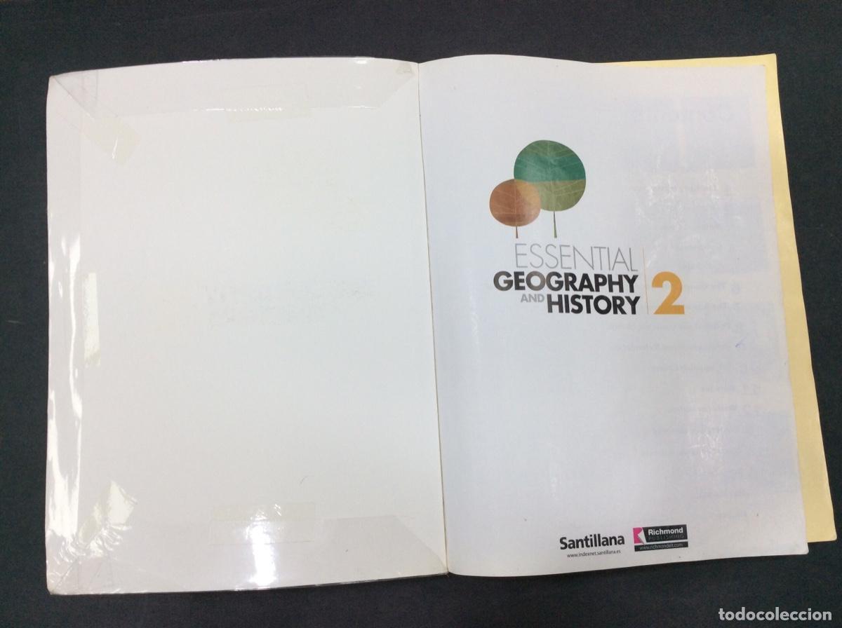 Libros: ESSENTIAL GEOGRAPHY AND HISTORY 2 SANTILLANA - Foto 2