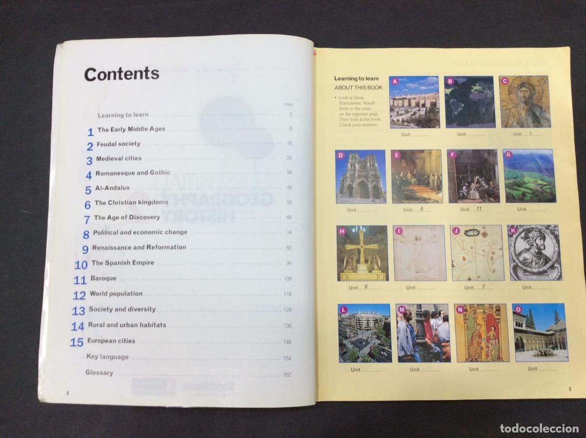 Libros: ESSENTIAL GEOGRAPHY AND HISTORY 2 SANTILLANA - Foto 3