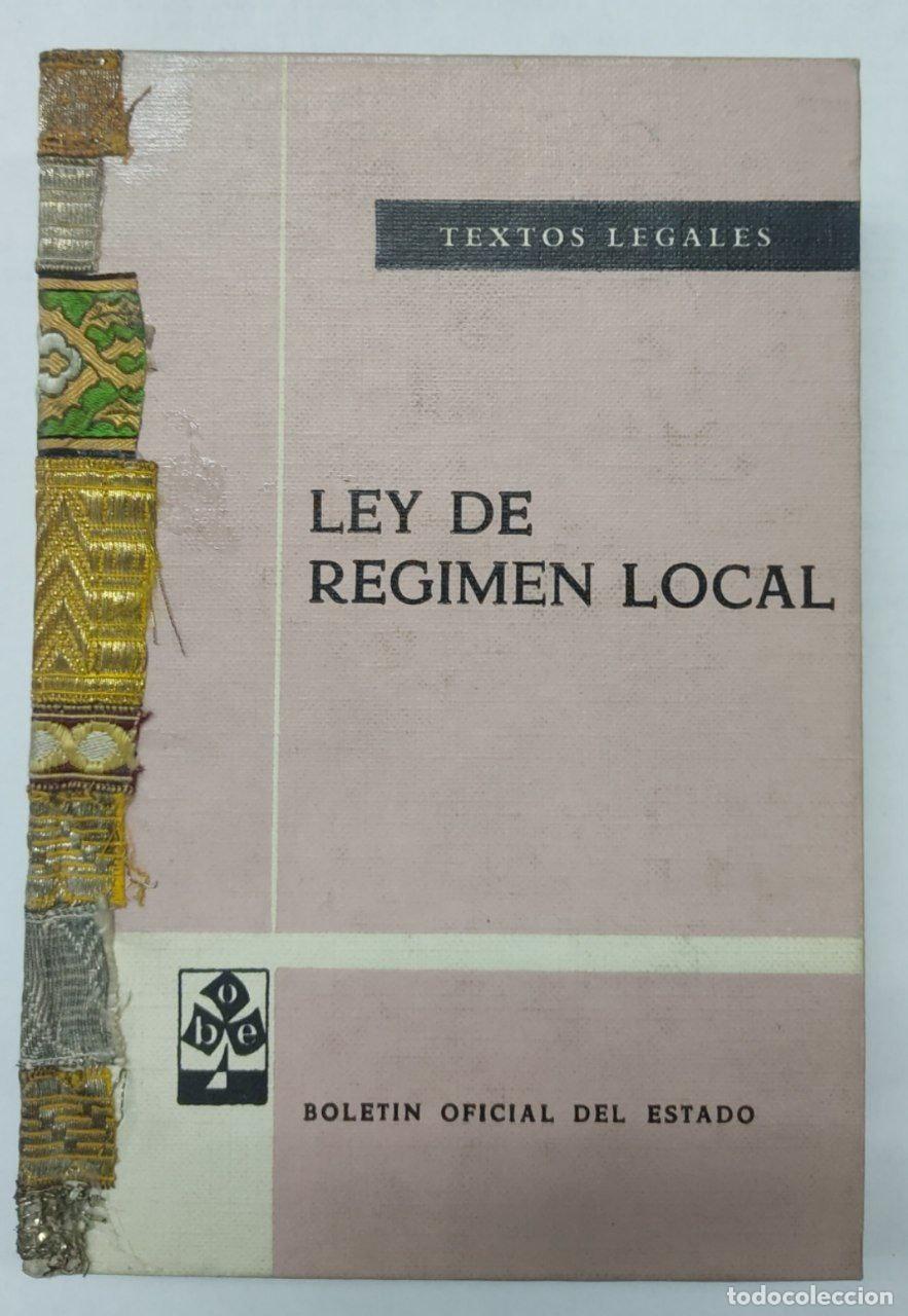 Libros: Ley de Regimen Local - Foto 1