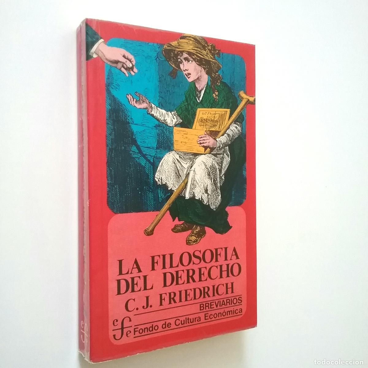 Libros: Carl Joachin Friedrich - La filosof&iacute;a del derecho - Foto 1