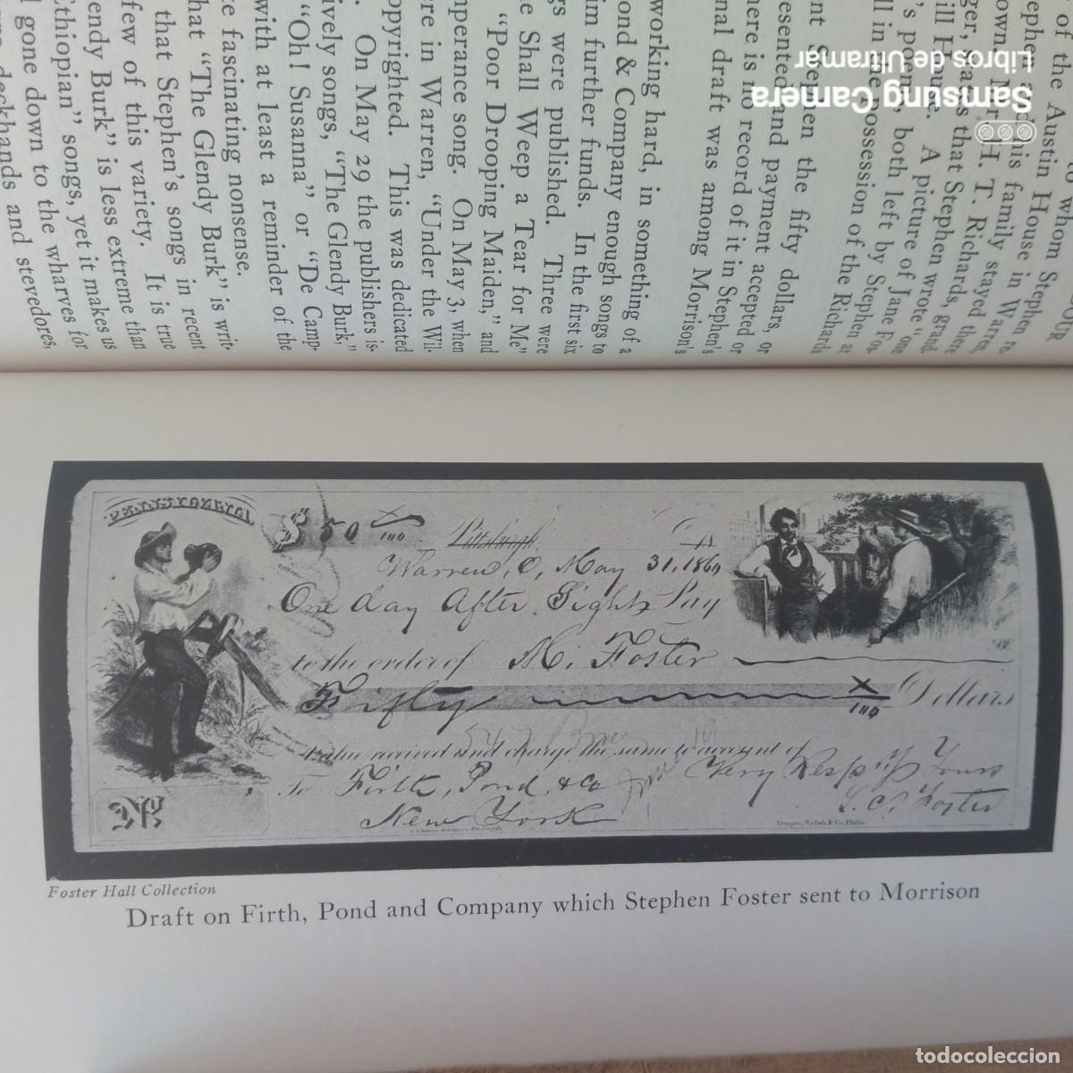 Libros: Stephen Foster, America&acute;s troubadour. - Tasker, John Howard. - Foto 4