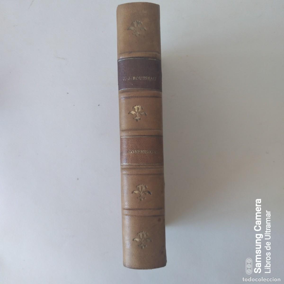 Libros: Les confessions. - Rousseau, J. J. - Foto 4