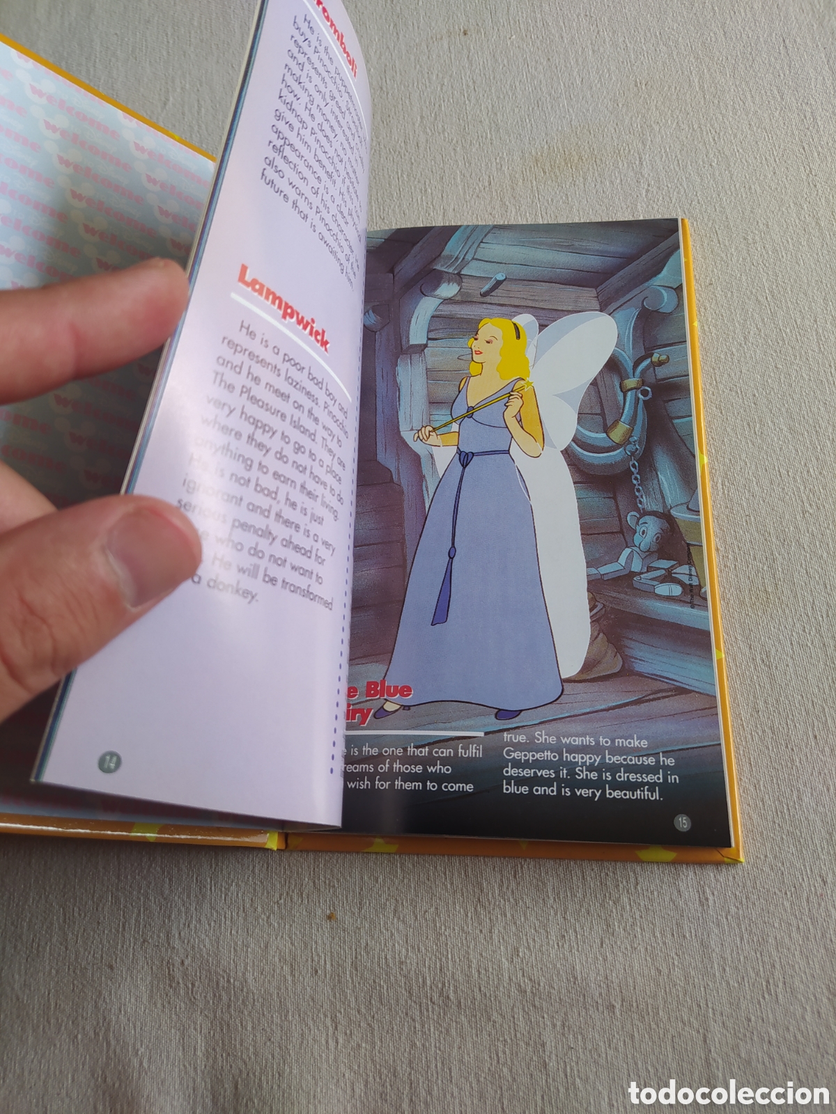 Libros: Libro welcome to Disney video - pinocchio - Foto 2