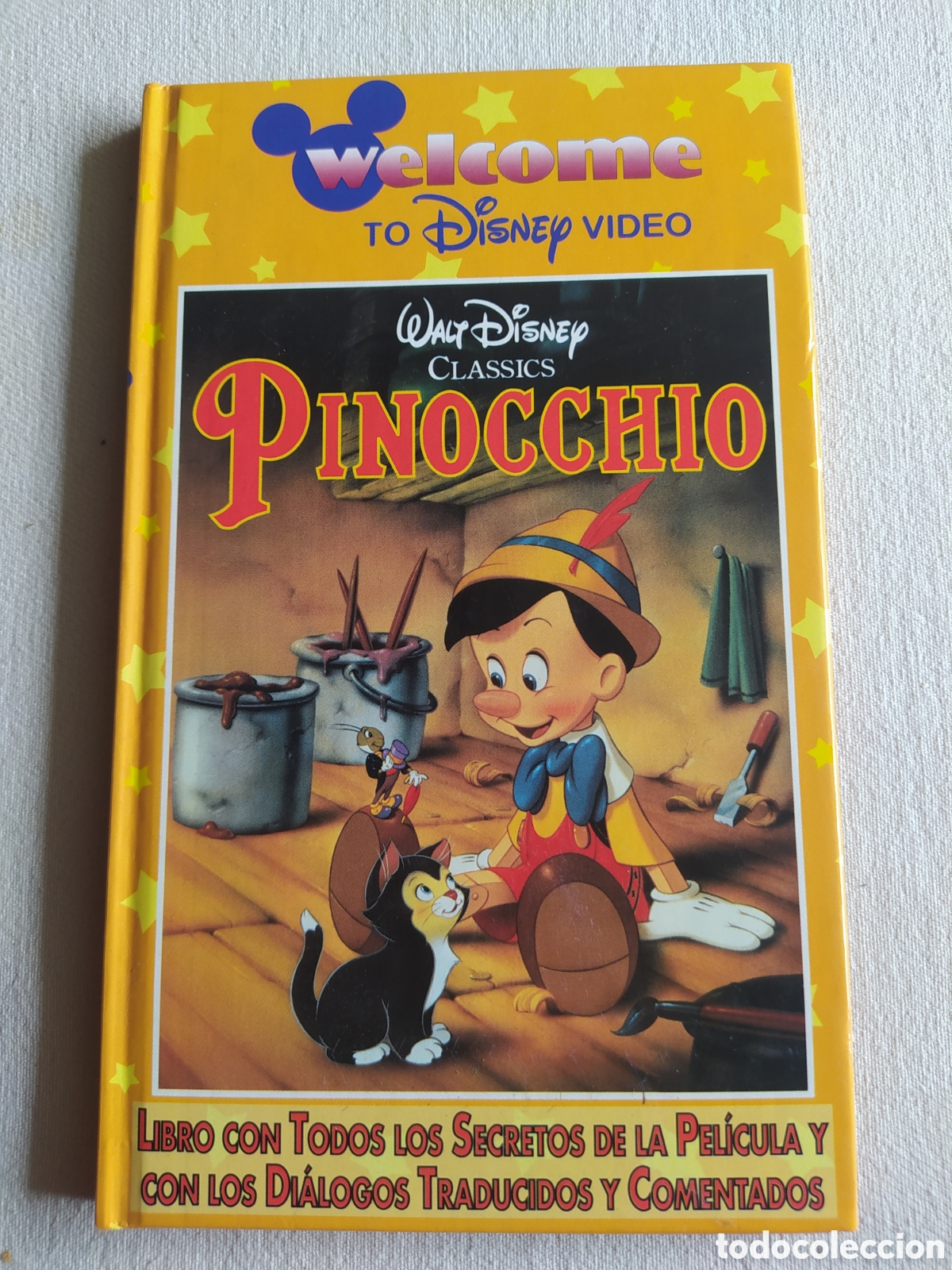 Libros: Libro welcome to Disney video - pinocchio - Foto 1