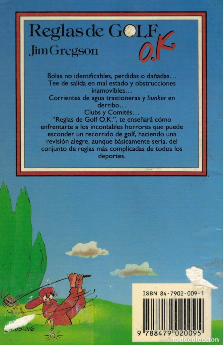 Libros: Jim Gregson, Reglas de Golf - Foto 2