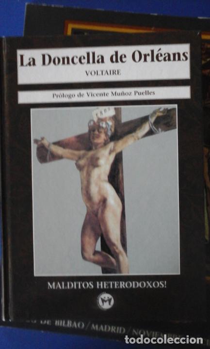 Libros: LA DONCELLA DE ORLEANS (Valencia, 1995) Textos heterodoxos - Voltaire - Foto 1