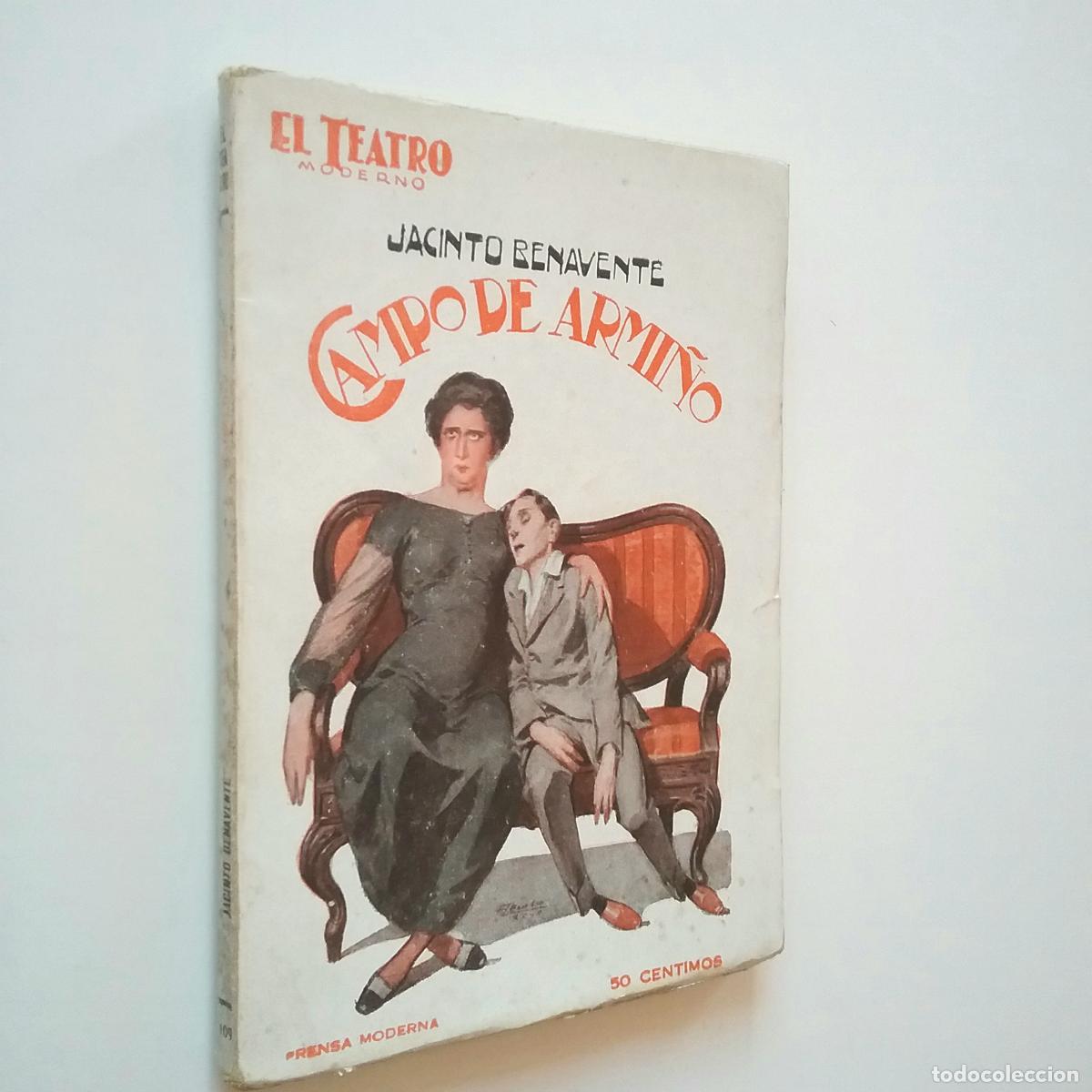 Libros: Jacinto Benavente - Campo de armi&ntilde;o - Foto 1