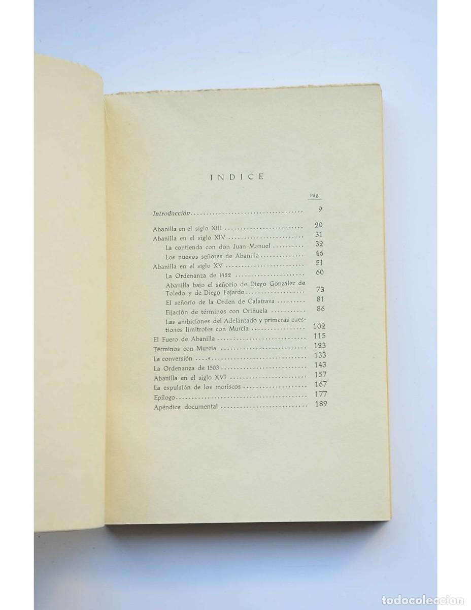 Libros: El se&ntilde;or&iacute;o de Abanilla - TORRES FONTES, Juan - Foto 3
