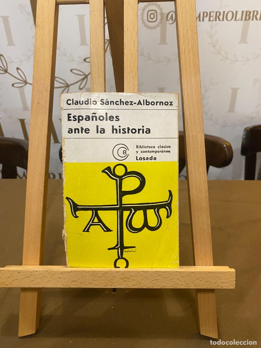 Libros: Claudio S&aacute;nchez Albornoz: Espa&ntilde;oles ante la historia - Foto 1