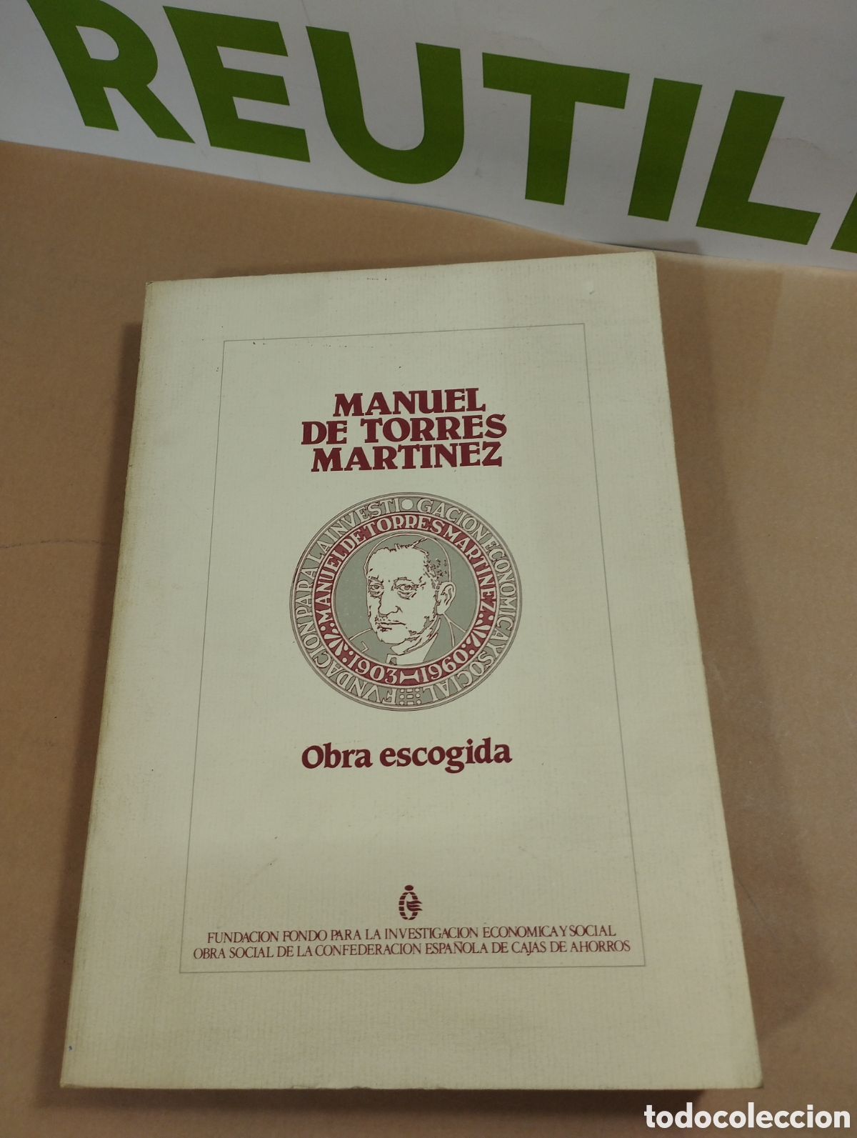Libros: Manuel de torres Mart&iacute;nez. Obra escogida. - Foto 1