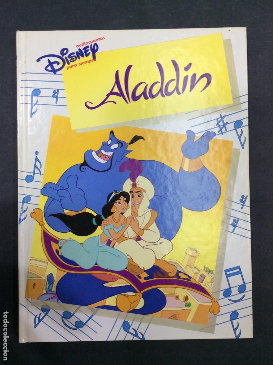 Libros: AUDIOCUENTOS DISNEY PARA SIEMPRE. ALADDIN. SOLO LIBRO - Foto 1