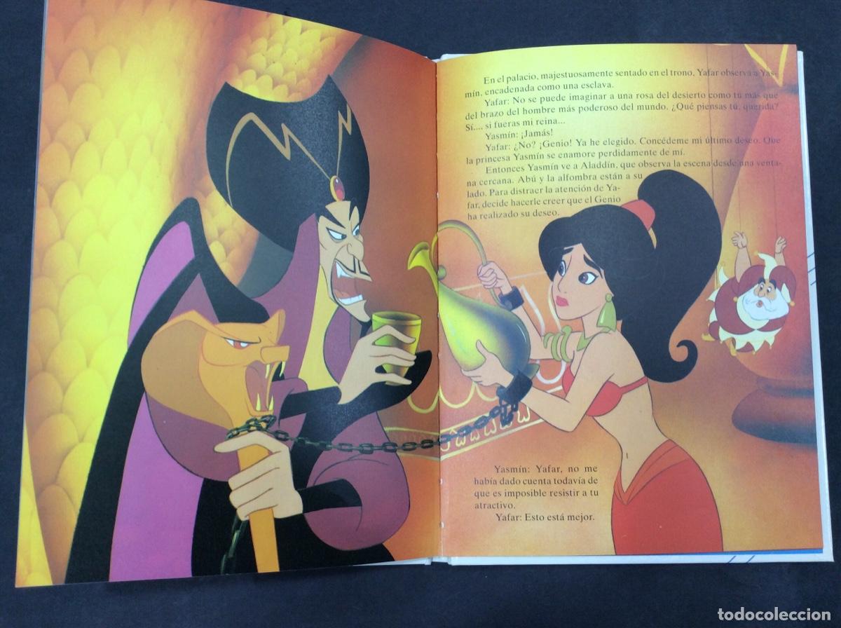 Libros: AUDIOCUENTOS DISNEY PARA SIEMPRE. ALADDIN. SOLO LIBRO - Foto 4