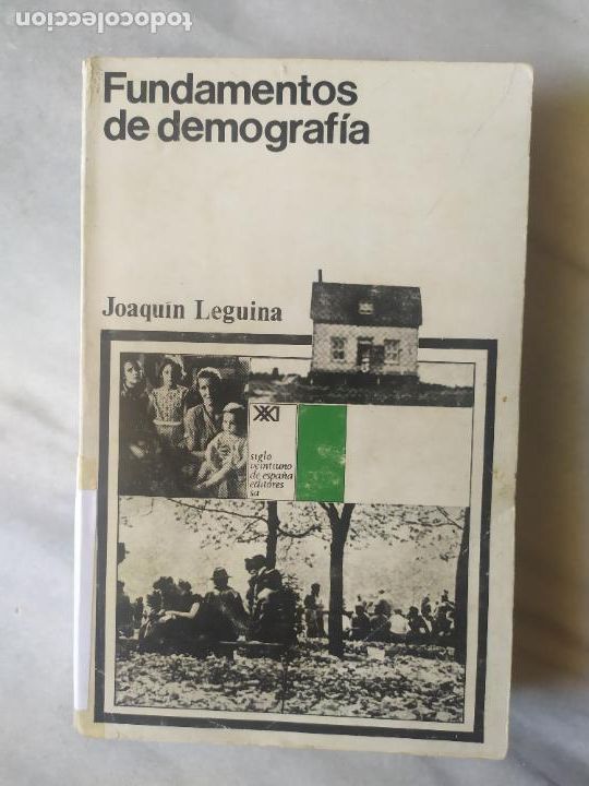 Libros: FUNDAMENTOS DE DEMOGRAFIA JOAQUIN LEGUINA - Foto 1