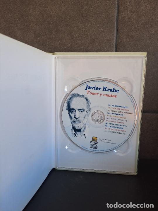 Libros: TOSER Y CANTAR, DE MIL AMORES, JAVIER KRAHE, LIBRO Y CD - Foto 3