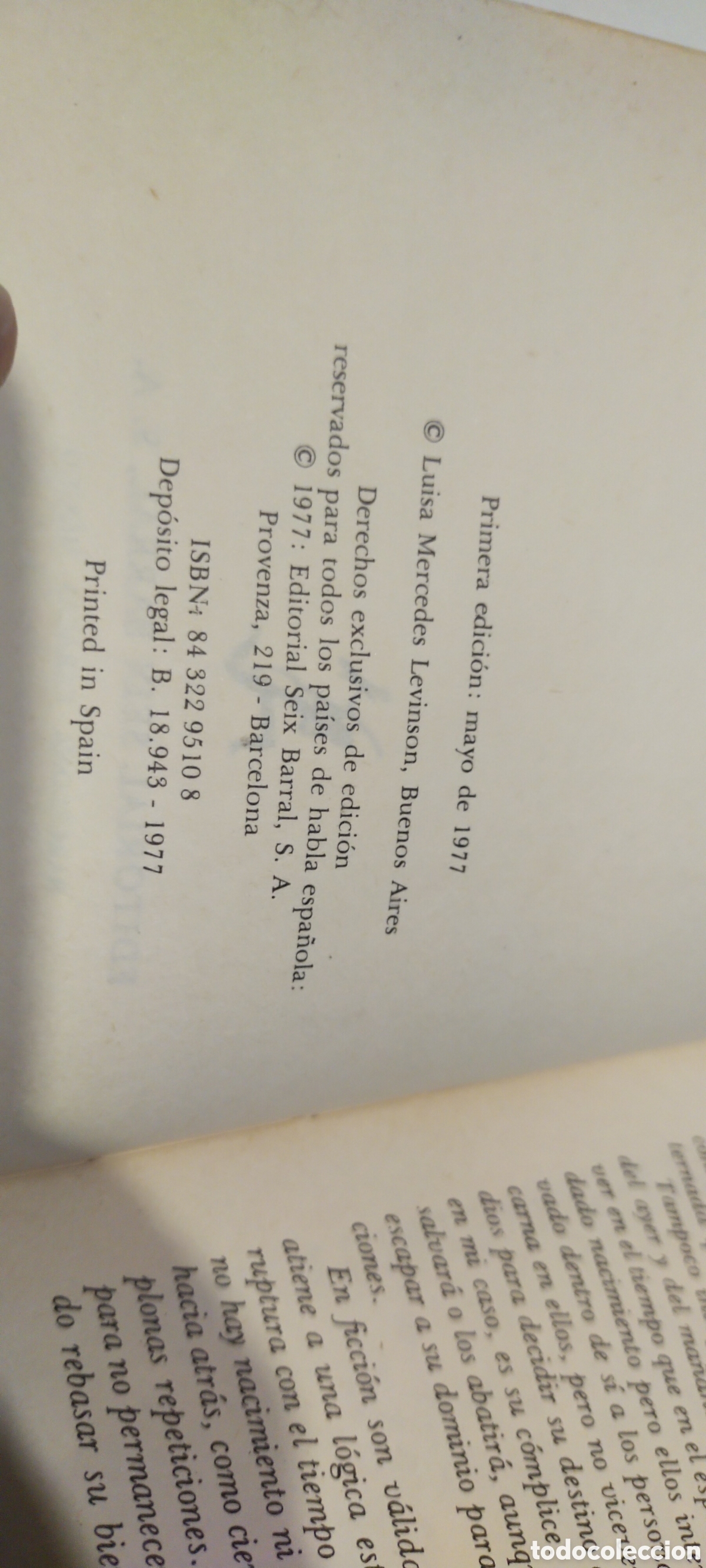 Libros: El estigma del tiempo Luisa Mercedes levinson - Foto 4