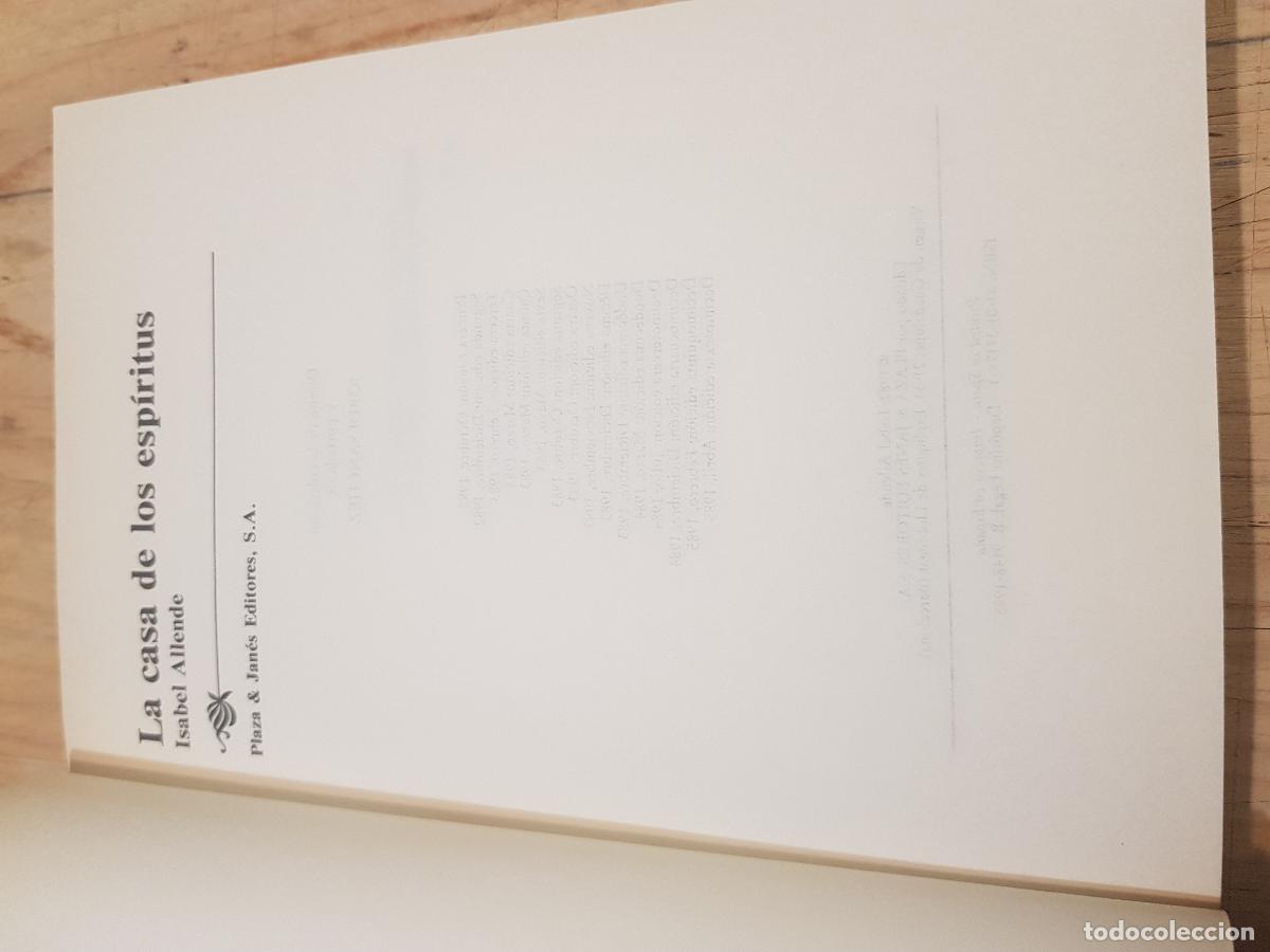 Libros: La casa de los espiritus - Isabel Allende - Foto 2