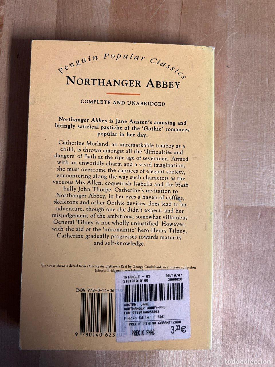 Libros: Northanger Abbey - Jane Austin - Foto 2