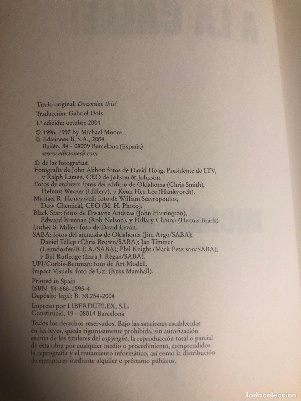 Libros: Todos a la calle - Michael moore - Foto 2