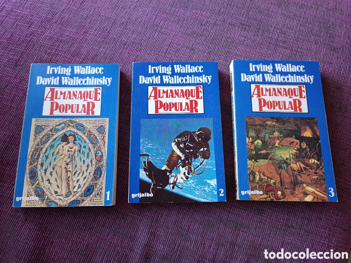 Libros: Almanaque popular. Volumen 1, 2 y 3 - Foto 1