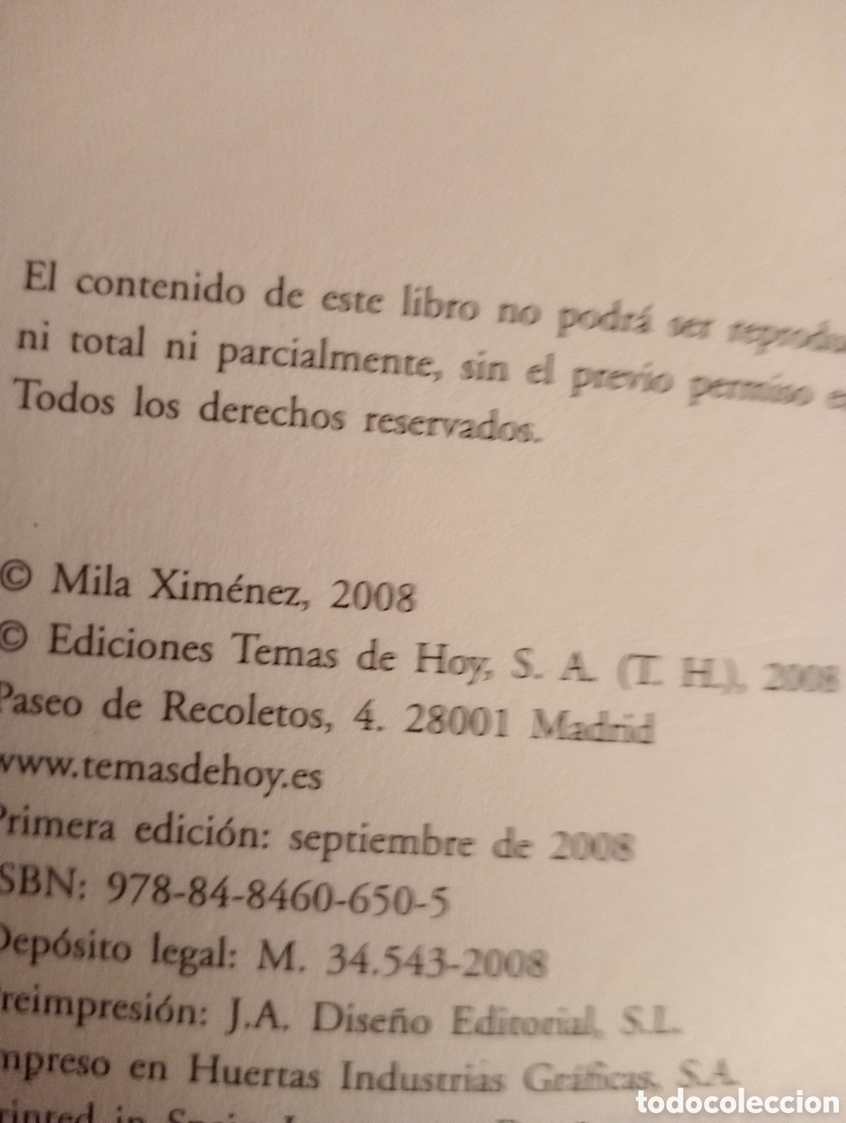 Libros: Gitana. T&uacute; me quieres?. PRIMERA EDICI&Oacute;N Mila Xim&eacute;nez - Foto 4