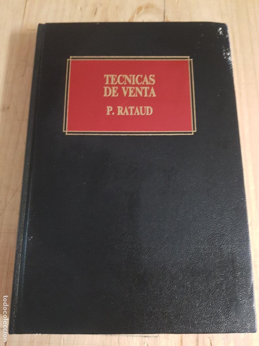 Libros: T&eacute;cnicas de venta - P. Rataud - Foto 1