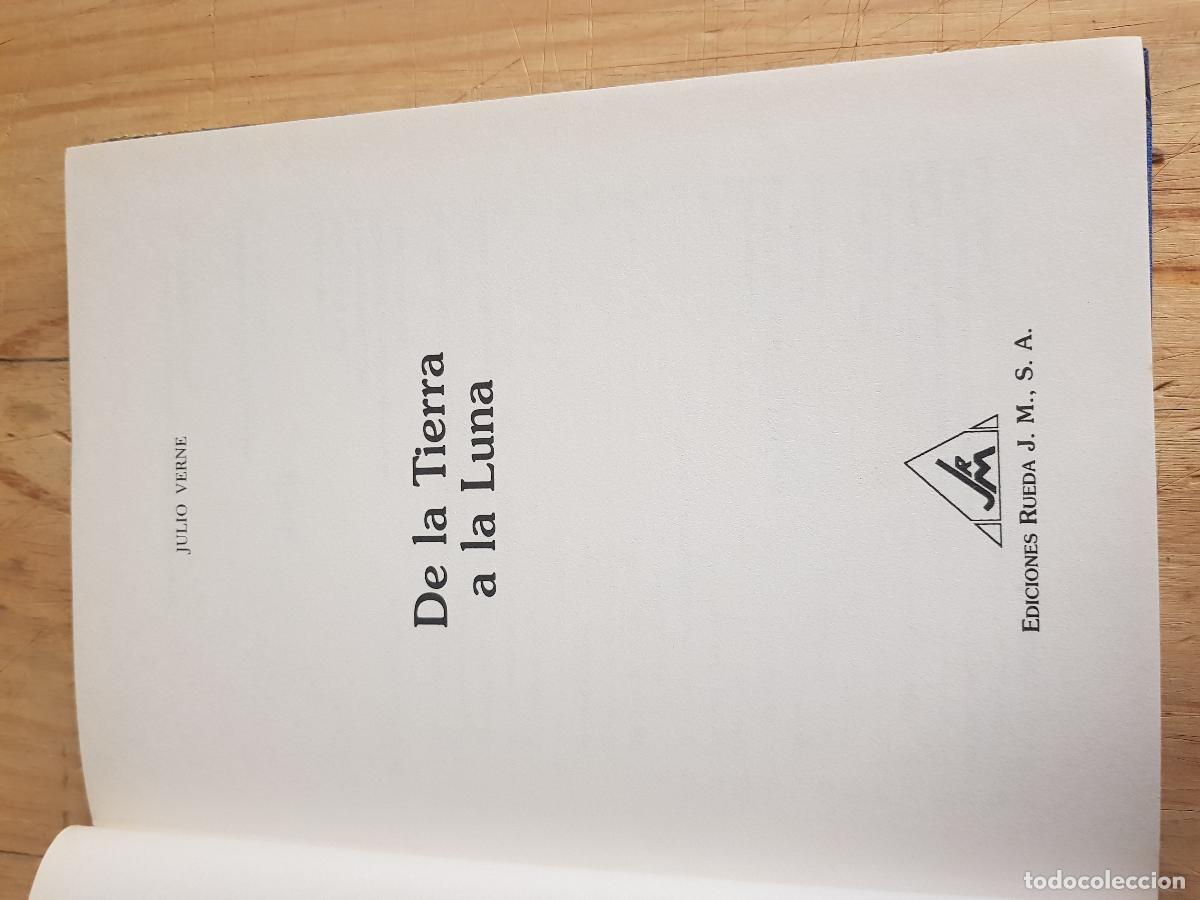 Libros: De la tierra a la luna - Julio Verne - Foto 2