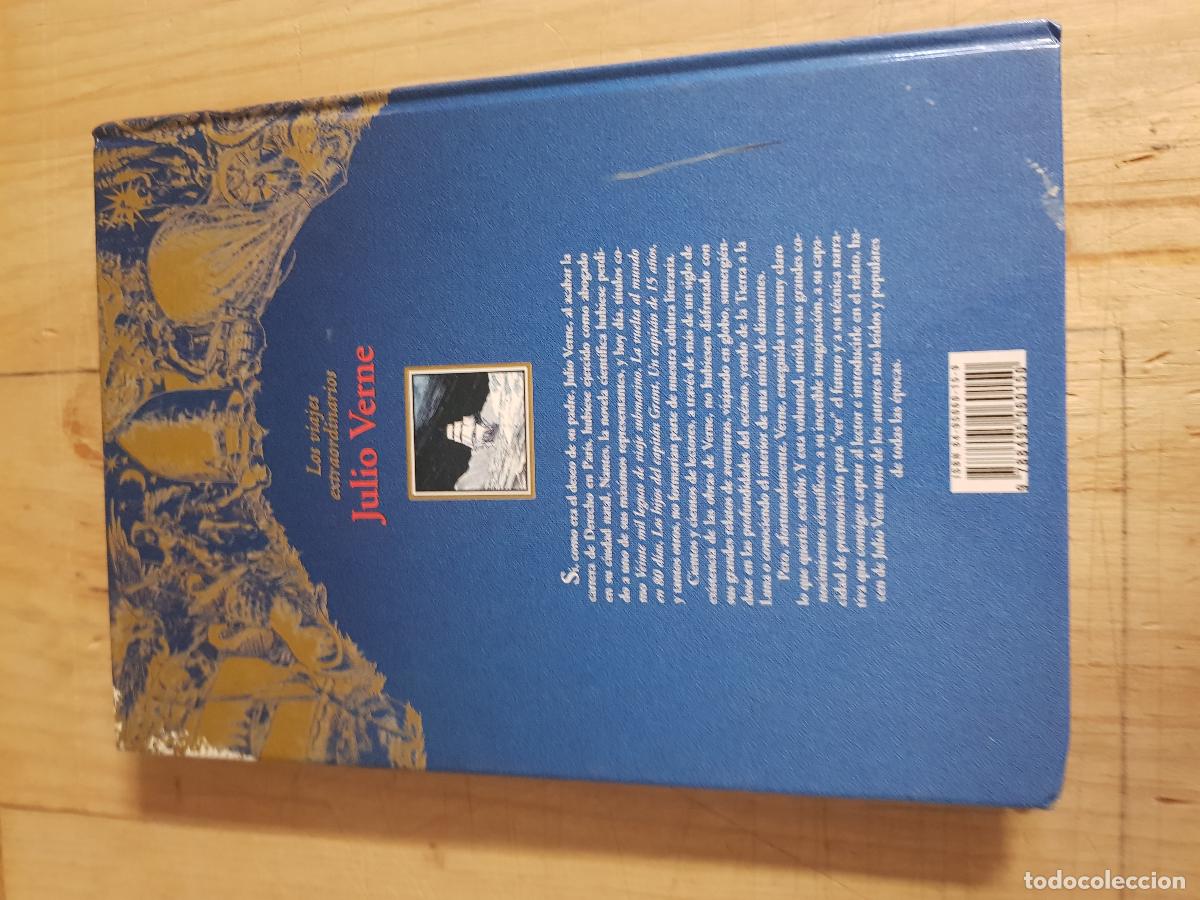 Libros: De la tierra a la luna - Julio Verne - Foto 4