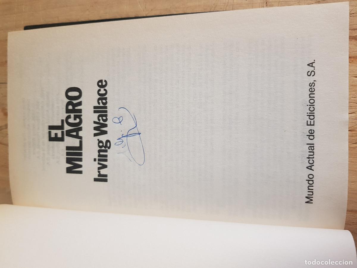 Libros: El milagro - Irving Wallace - Foto 5