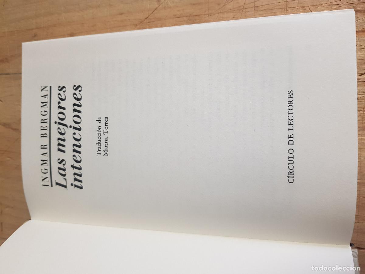 Libros: Las mejores intenciones - Ingmar Bergman - Foto 3