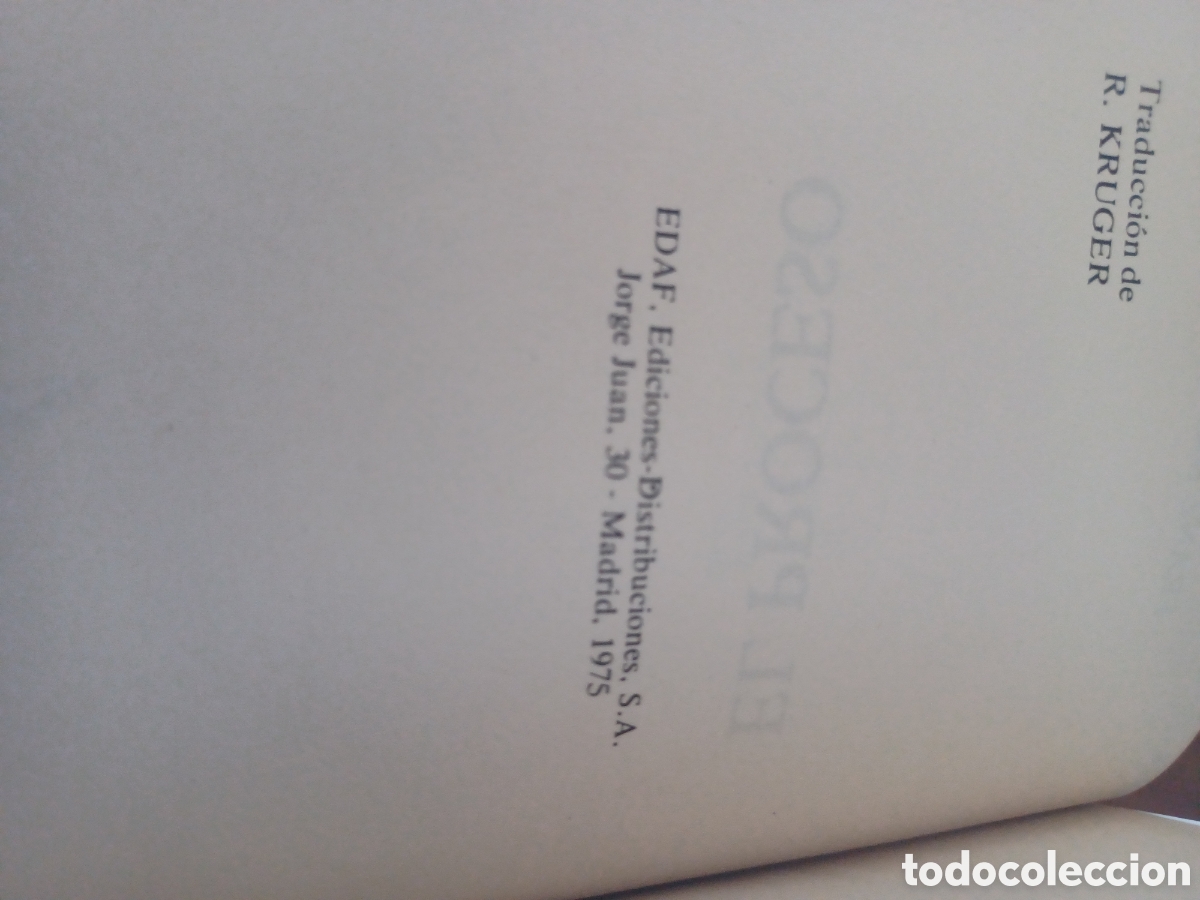Libros: Barybook 247. El proceso kafka 1975 - Foto 5