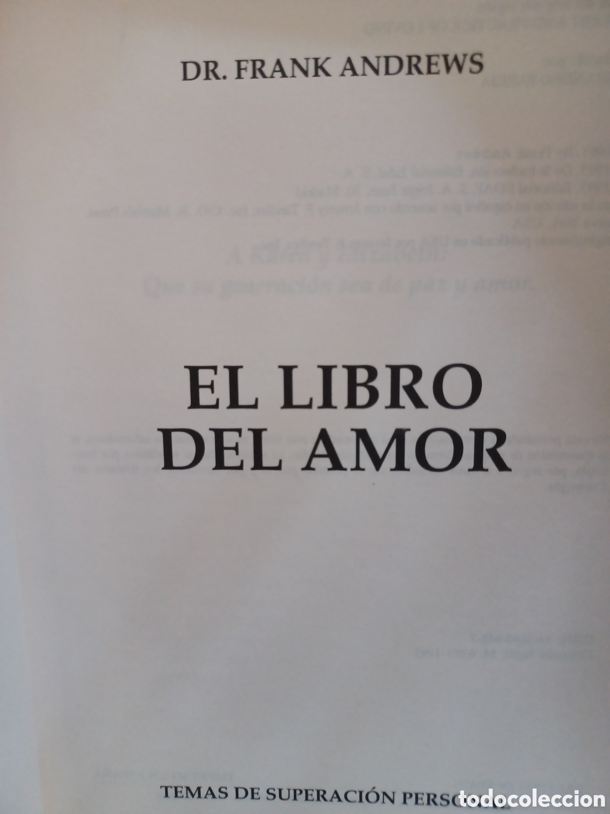 Libros: Barybook 257. El libro del amor dr Frank Andrews - Foto 4
