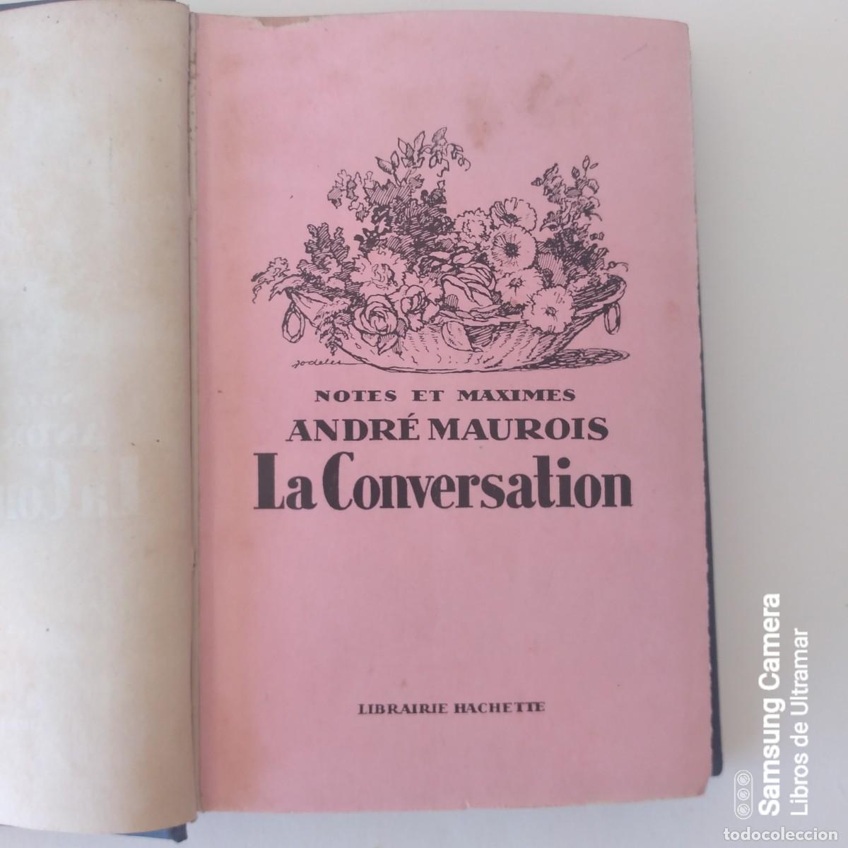 Libros: Notes et maximes. La Conversation. / Introduction a la m&eacute;thode de Paul Val&eacute;ry. / Conseils a un jeune - Foto 2