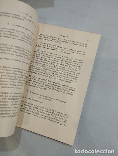 Libros: A. Carrard - El jefe. Su formaci&oacute;n y su tarea - Foto 2