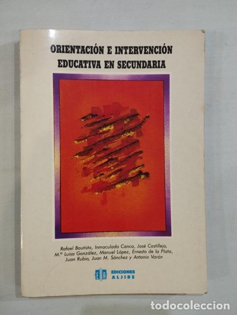Libros: Orientaci&oacute;n e intervenci&oacute;n educativa en secundaria - Foto 1