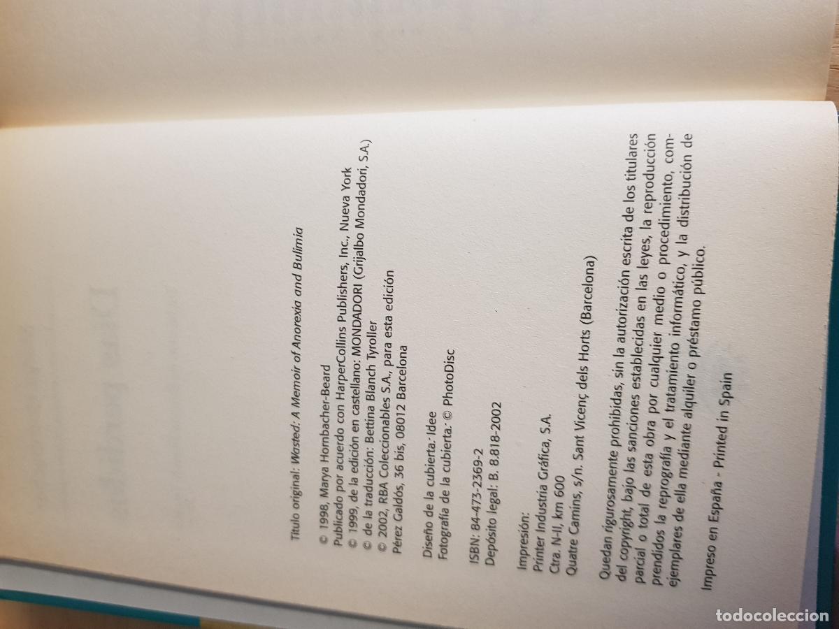 Libros: D&iacute;as perdidos - Marya Hornbacher - Foto 5