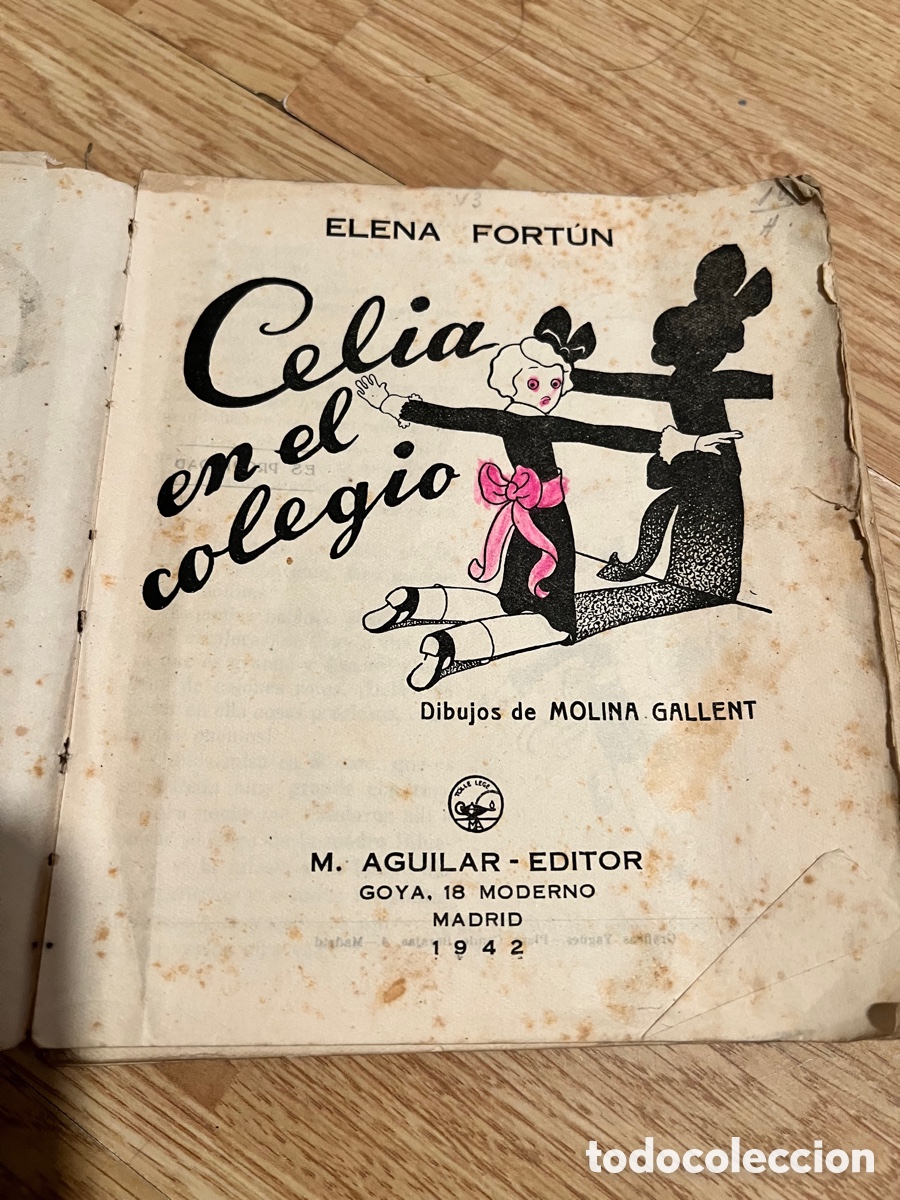 Libros: Celia en el colegio ediccion Aguilar 1942 - Foto 2